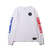 NIKE AS M J PSG LS TEE WHITE/UNIVERSITY RED/HYPER COBALT BQ8383-101画像