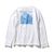 THE NORTH FACE WOMENS L/S SLEEVE GRAPHIC TEE WHITE NTW32042画像