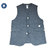 POST OVERALLS 1512 CHAMBRAY ROYAL TRAVELER VEST画像