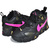 NIKE AIR BARRAGE LOW QS SUPER BOWL LIV black/pink blast-infinite gold CT8454-001画像