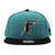 NEW ERA FLORIDA MARLINS 9FIFTY SNAPBACK CAP TEAL BLACK NE18494画像