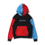 JORDAN BRAND AS M J SPORT DNA FLEECE CREW UNIVERSITY RED/BLACK/EQUATOR BLUE CJ6084-657画像