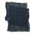 DAPPER'S Solid Color Stole by V-FRAAS NAVY LOT1381画像