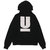 UNDERCOVER UCY9813 U LOGO HOODIE BLACK画像