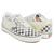 VANS COMFYCUSH SLIP-SKOOL (CHECKERBOARD) BLACK / WHITE VN0A4P3E5GX画像