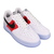 NIKE AIR FORCE 1 '07 LV8 EMB WHITE/BLACK-VAST GREY-UNIVERSITY RED CT2295-110画像