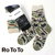 RoToTo PILE CAMO CREW SOCKS R1339画像