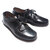 YUKETEN 15331KM CAMPSOLE BLUCHER MOCCASIN w/kiltie/g-black画像