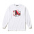 Kinetics PLANNING L/S T-SHIRT WHITE KS21LST02画像