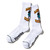 Kinetics NOT WORKING SOCKS WHITE KS21AS03画像