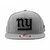 NEW ERA NEW YORK GIANTS 9FIFTY SNAPBACK CAP GREY BLACK NENYG088画像