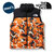 THE NORTH FACE M Novelty Nuptse Vest RED ORANGE EX CAMO ND91844-RX画像