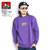 BEN DAVIS EMBRO SWEAT CREW -PURPLE- BDZ1-2000画像