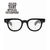 JULIUS TART OPTICAL FDR 44-22 - BLACK / CLEAR -画像