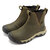 KEEN W GRETA CHELSEA WP Olive/Timberwolf 1025527画像