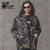 GLIMCLAP Botanical pattern loose silhouette jacket 12-119-GLS-CC画像