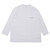 COMME des GARCONS SHIRT Oversized Logo L/S T-Shirt WHITE画像