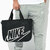 NIKE Futura Sports Lunch Tote Bag Black 9A2984-023画像