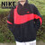 NIKE VM SWOOSH FULL ZIP JACKET BLACK/CHILI RED BQ6546-008画像