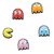 crocs JIBBITZ PAC MAN 5 PACK 10007700画像