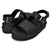 Dr.Martens VOSS STRAP SANDAL SHYDRO LEATHER BLACK 24233001画像