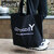 Ground Y Tote Cotton Canvas Logo Tote Bag BLACKxWHITE画像