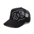 DC SHOES 23 DOUBLEUP MESH SNAPBACK BLACK x WHITE DCP232305-BKW画像