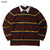 Carhartt WIP L/S OREGON RUGBY SHIRT - Starco Stripe, Bordeaux I032214画像