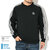 adidas 3 Stripes Crew Sweat Originals BLACK IM2087画像