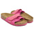 BIRKENSTOCK OITA MODERN SUEDE FUCHSIA TULIP NARROW 1026546画像