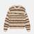 STUSSY TONAL STRIPE LINEN SWEATER 117236画像