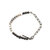 S'YTE BRASS ONYX SILVER NAVAJO BRACELET画像