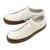 TRAVEL SHOES by chausser TR-013 LEATHER LOW-CUT SNEAKERS WH/CA画像