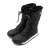 SOREL WHITNEY II PLUS TALL LACE WP Black/Sea-Salt NL5163-010画像