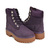 Timberland WOMEN'S STONE STREET 6-INCH LACE-UP WATERPROOF BOOT DARK PURPLE NUBUCK A2H3C-EJJ画像