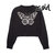 X-girl BUTTERFLY COMPACT KNIT TOP 105243015001画像