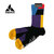 ANDSOX SUPPORT PILE ANKLE - BLACK/PURPLE/MUSTARD画像