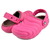 crocs CLASSIC LINED OVERPUFF CLOG DRAGON FRUIT 210059-6ZQ画像