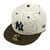 NEW ERA 59FIFTY Pinstripe ニューヨーク・ヤンキース クローム ウォルナットバイザー 14307665画像