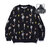 X-LARGE ALLOVER PRINT CREWNECK SWEATSHIRT 101244012007画像