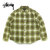 STUSSY ROCCO FLANNEL PLAID SHIRT 1110343画像