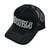 S/DOUBLE MID-BLOCK CURVED PEAK TRUCKER BLACK画像