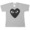 PLAY COMME des GARCONS KIDS ブラックハートプリント Tシャツ画像