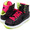 NIKE WMNS AIR TROUPE MID ブラック/ブラック/ボルテージチェリー/ホワイト 324922-063画像