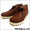 A BATHING APE CROCODILE PATTERN MANHUNT BOOTS BROWN画像