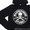 mastermind JAPAN x STUSSY CIRCLE SKULL PULLOVER HOODIE BLACK画像