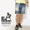 go slow caravan KNIT DENIM EASY BAKER SHORTS 380284画像