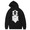 REBEL8 BANDANA ZIP-UP HOODIE (BLACK)画像