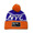 Mitchell & Ness SUBWAY MAP HIGH 5 CIRCLE BEANIE ROYALxORANGE LVMNNBA010画像