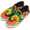 VANS KIDS CLASSIC SLIP-ON (TIE DYE)RASTA/MULTI VN-0ZBUFQ1画像